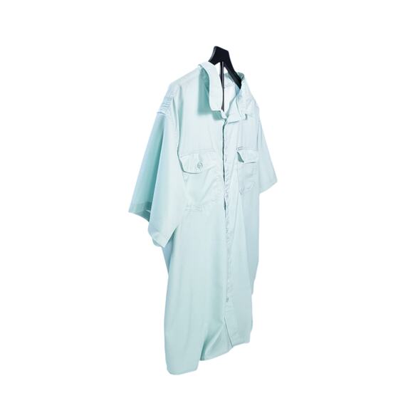 Columbia Sportswear Light Blue Omni-Wick 100% Polyester Button-Up Shirt - XXL - Picture 4 of 6